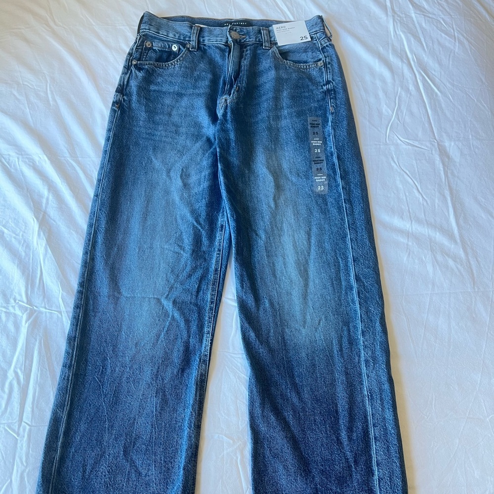 Aeropostale High Waisted Baggy Jeans